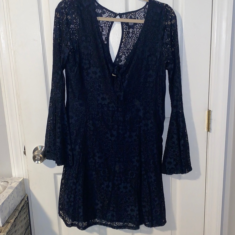 Hollister Lace Floral Dress